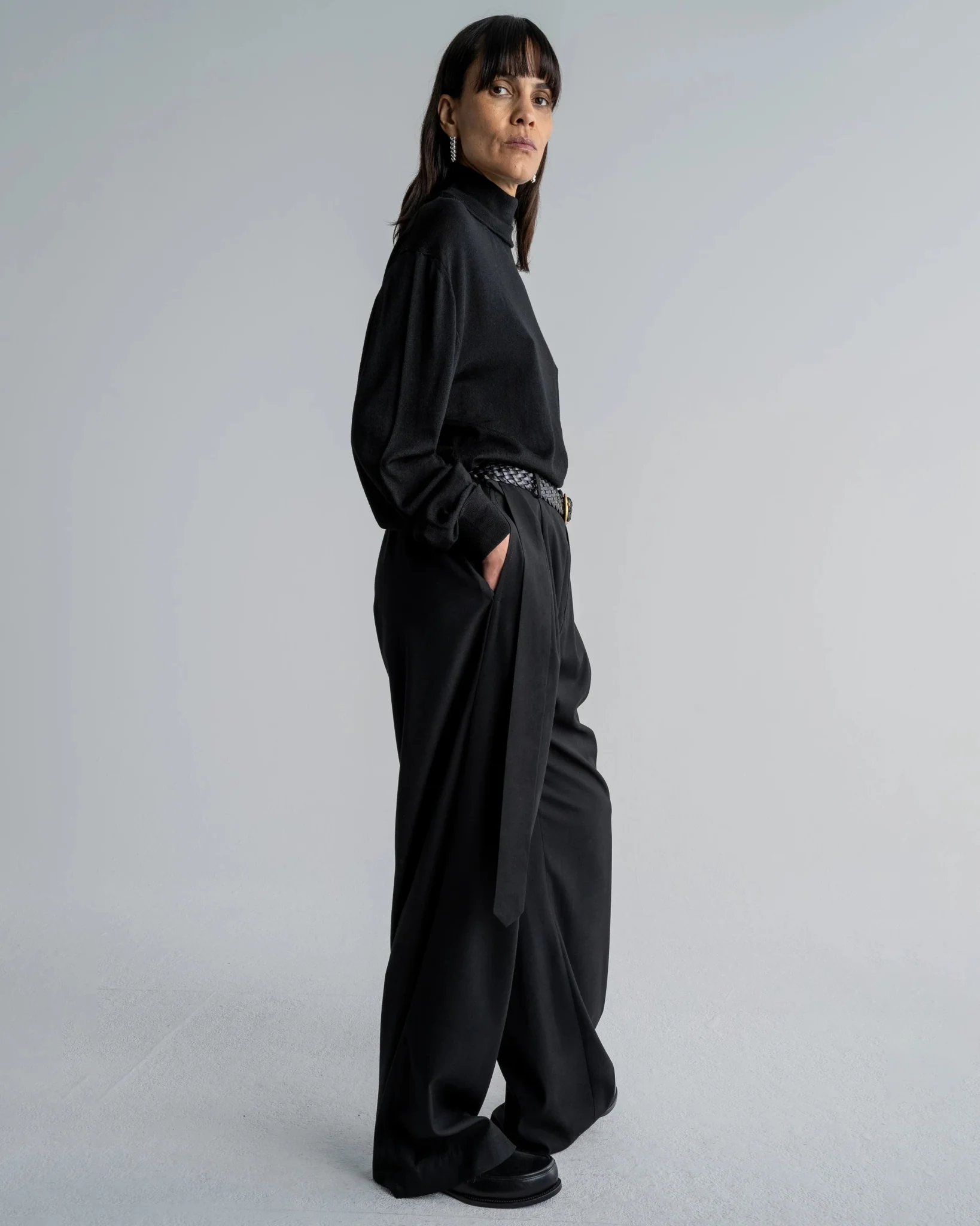 BAGGY FLARE PANTS - Image 5