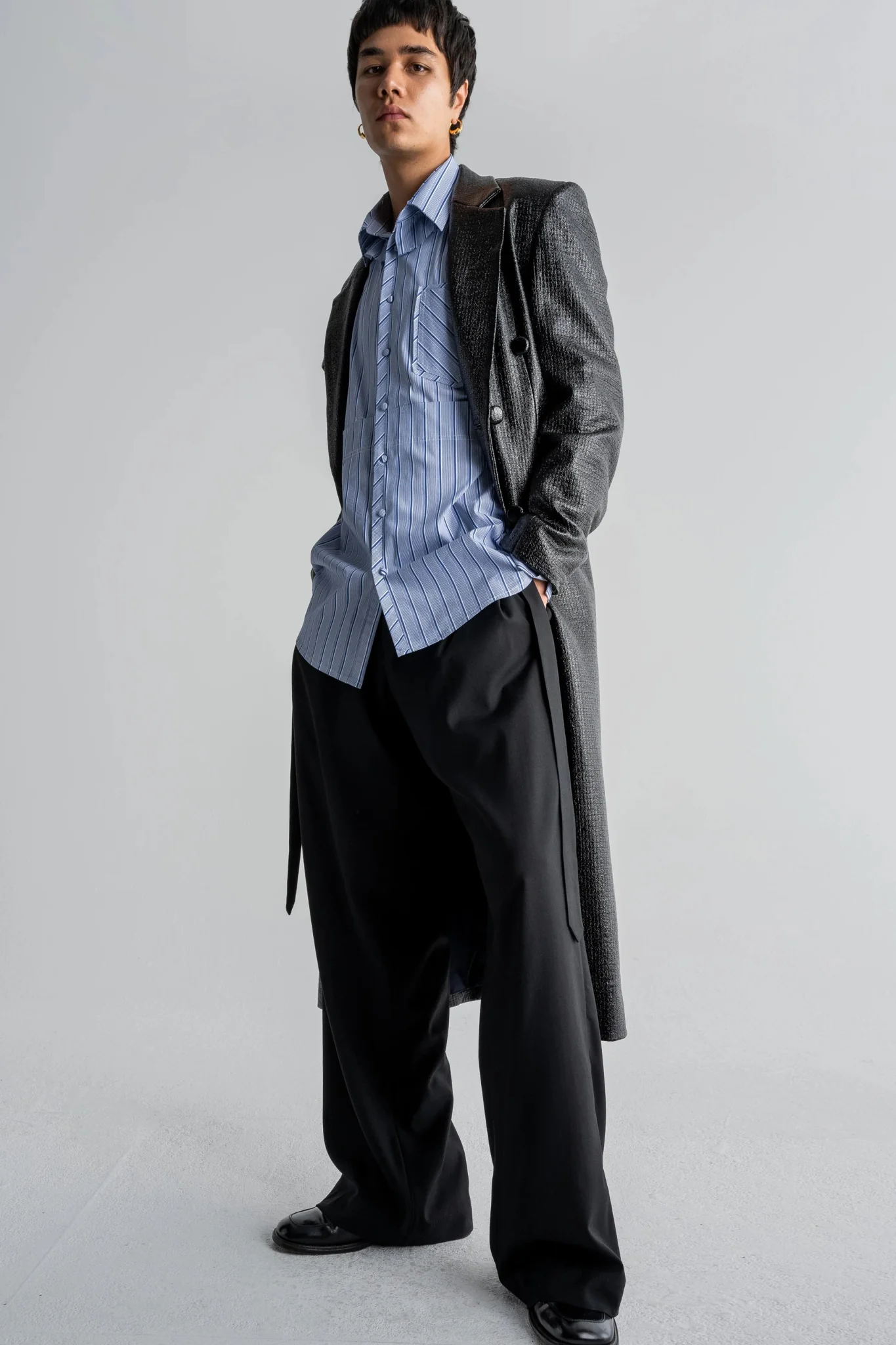 DOUBLE BREASTED COAT - Image 3